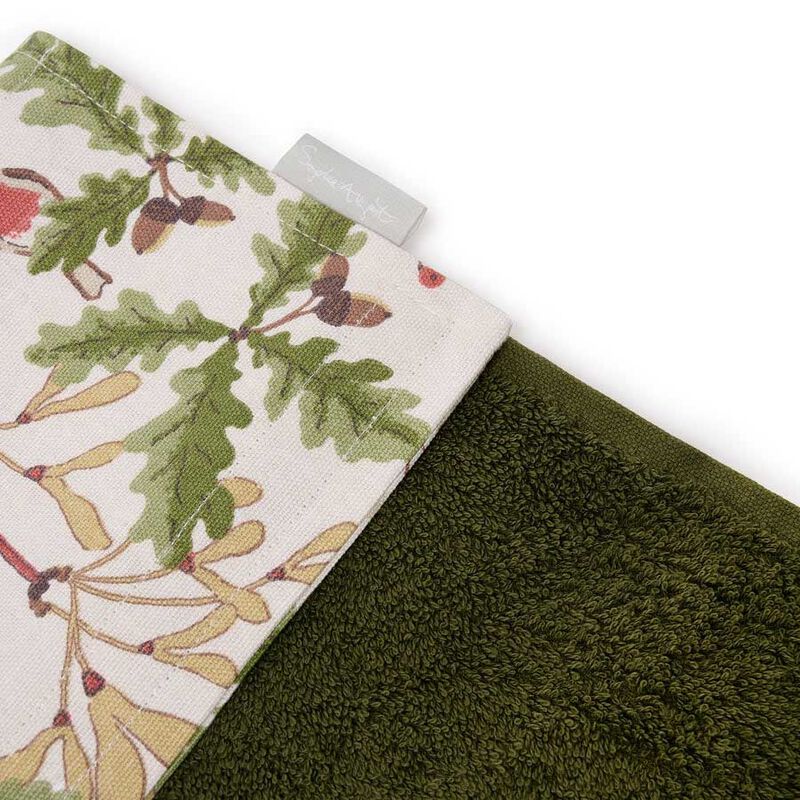 Sophie Allport Roller Hand Towel - Orchard Birds image number 2
